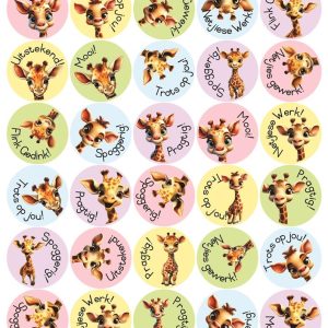 Teacher Sticker - Kameelperdjie