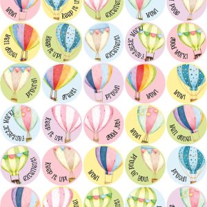 Teacher Sticker - Air Balloon